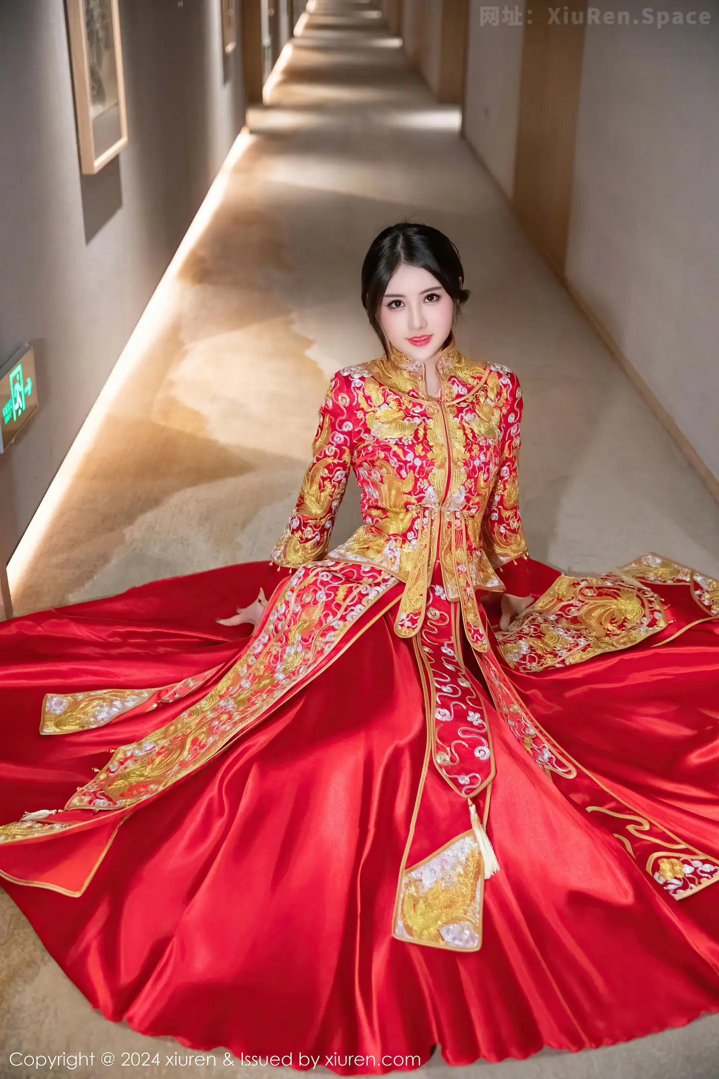 图片[6]-[XiuRen秀人网] VOL.9494 模特诗诗kiki性感红色新娘服饰露红色内衣秀惹火身材诱惑写真83P-秀人网官方网站